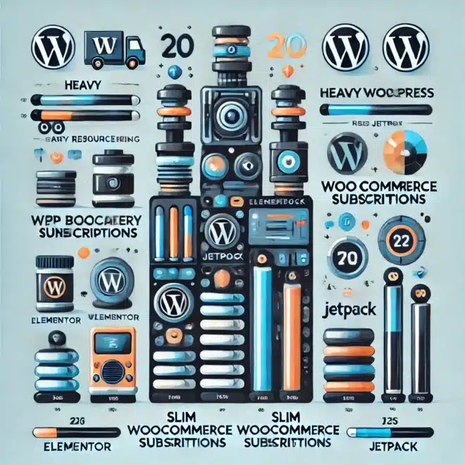 WooCommerce-ის მძიმე პლაგინები: შედარება, ალტერნატივები და ოპტიმიზაცია
