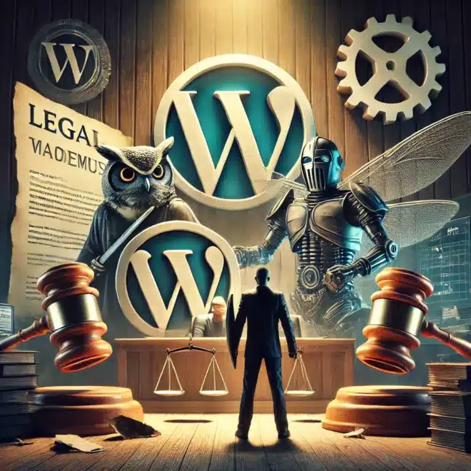 WordPress-ის სამყაროში დაპირისპირება: Automattic და WP Engine სავაჭრო ნიშნებზე დავობენ