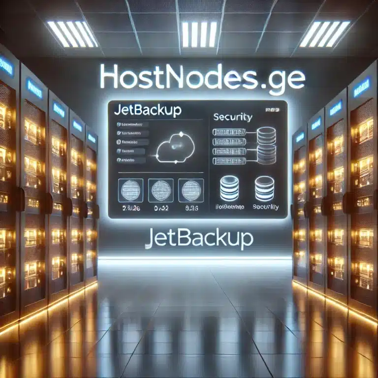 JetBackup: იდიალური სარეზერვო ხელსაწყო