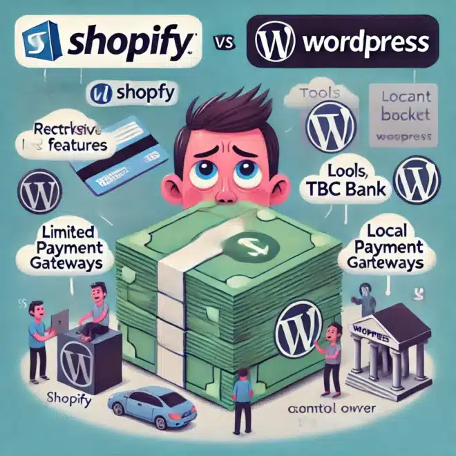 რატომ არის WordPress უკეთესი არჩევანი ვიდრე Shopify ?